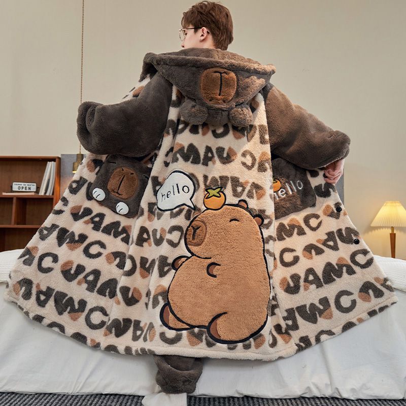 Oversized Panda Pattern Men Wi - Winter Clothing Pk recension och pris