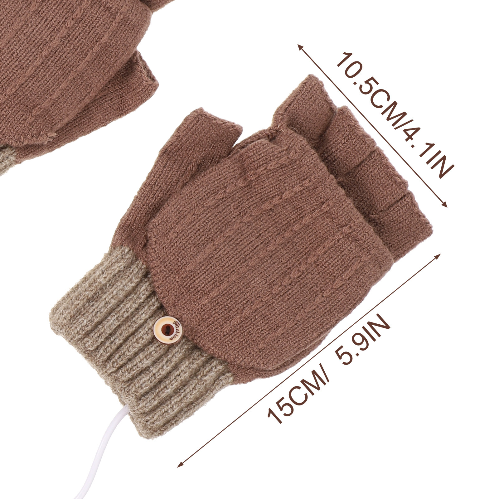 1Pair Heated Winter Gloves Ele - Heated Gloves Electric recension och pris