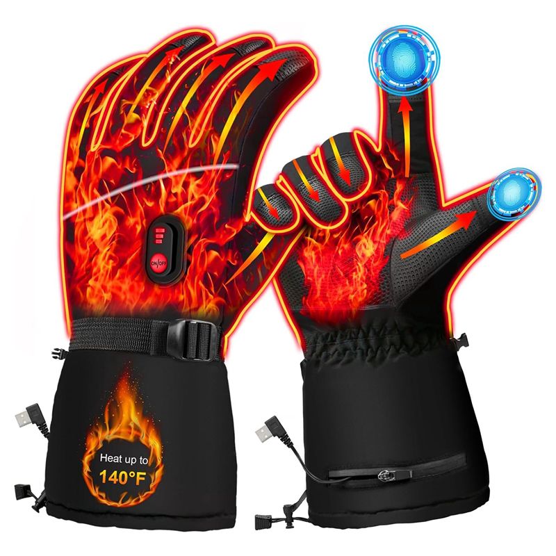A07T-Electric Heated Gloves Ha - Heated Gloves Electric recension och pris