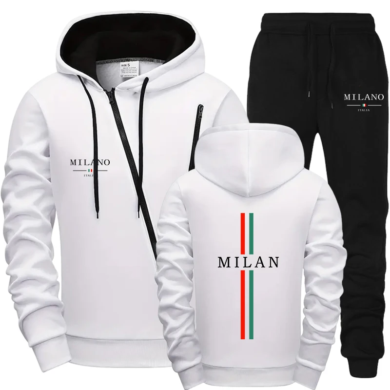 Men Tracksuit Sets Fashion Cas - Winter Clothing Pk recension och pris