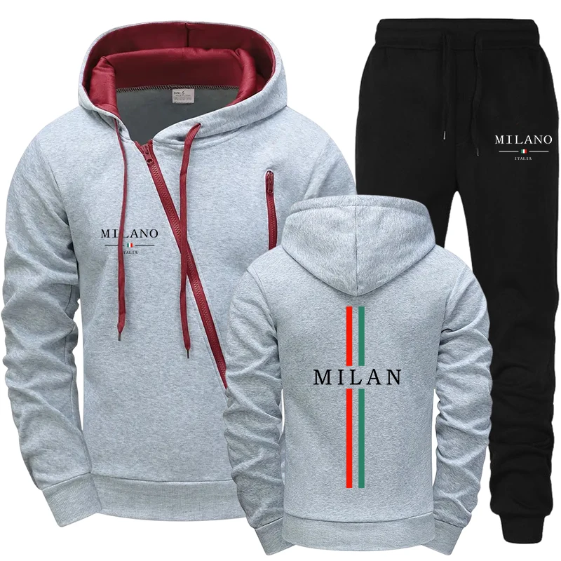 Men Tracksuit Sets Fashion Cas - Winter Clothing Pk recension och pris