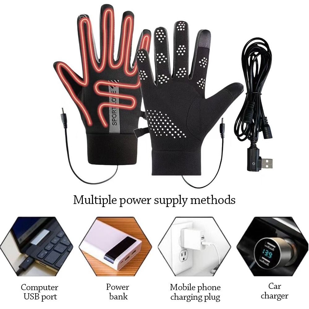 Creative Winter USB Heated Glo - Heated Gloves Electric recension och pris