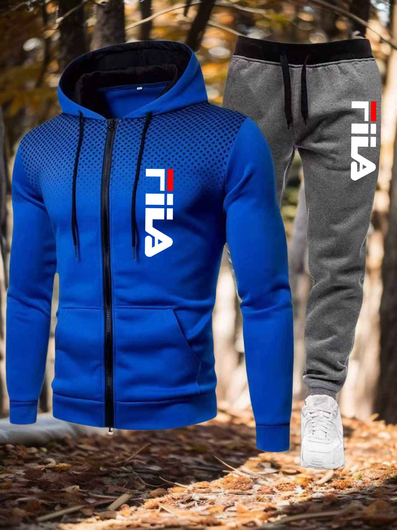 Men Zipper Casual Jacket Two P - Winter Clothing Pk recension och pris