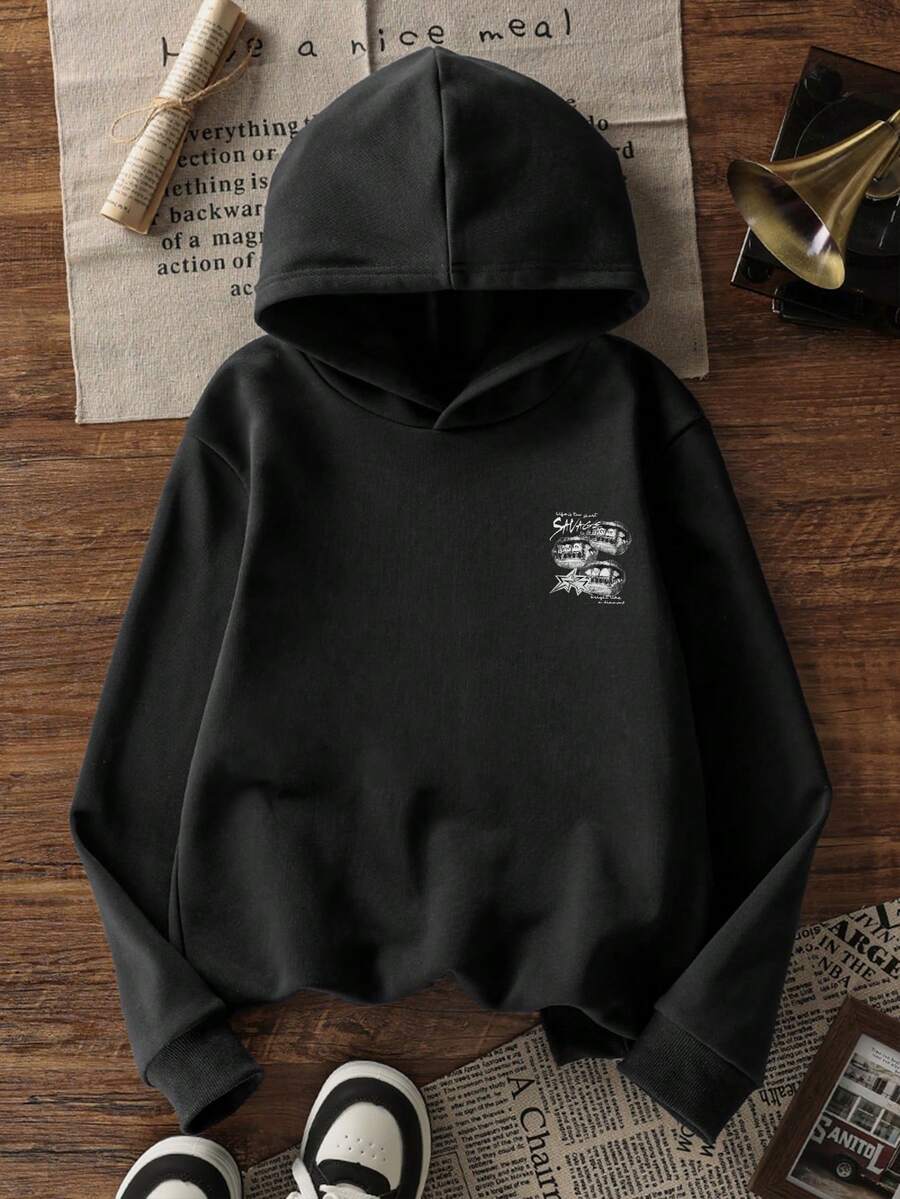 1pc Tween Girl Thermal Lined T - Winter Clothing Drawing recension och pris