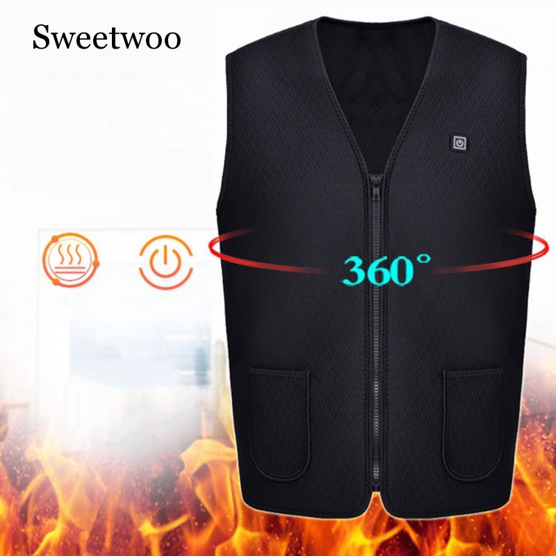 Men Women Outdoor USB Infrared - Winter Clothing Hiking recension och pris