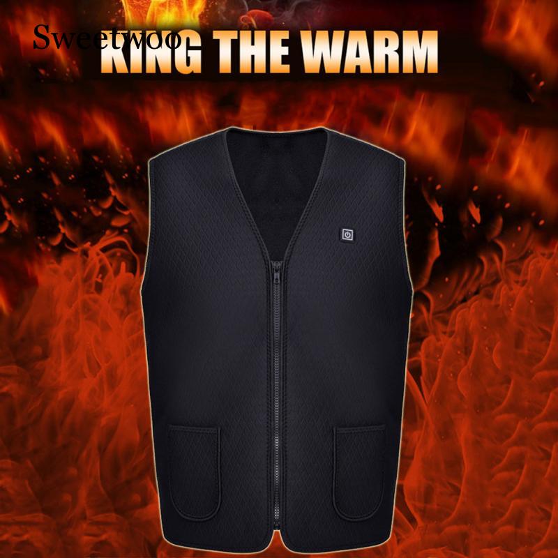 Men Women Outdoor USB Infrared - Winter Clothing Hiking recension och pris