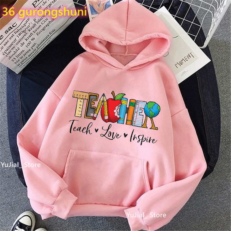Funny Cap Hoody Femme Teach Lo - Winter Clothing Drawing recension och pris