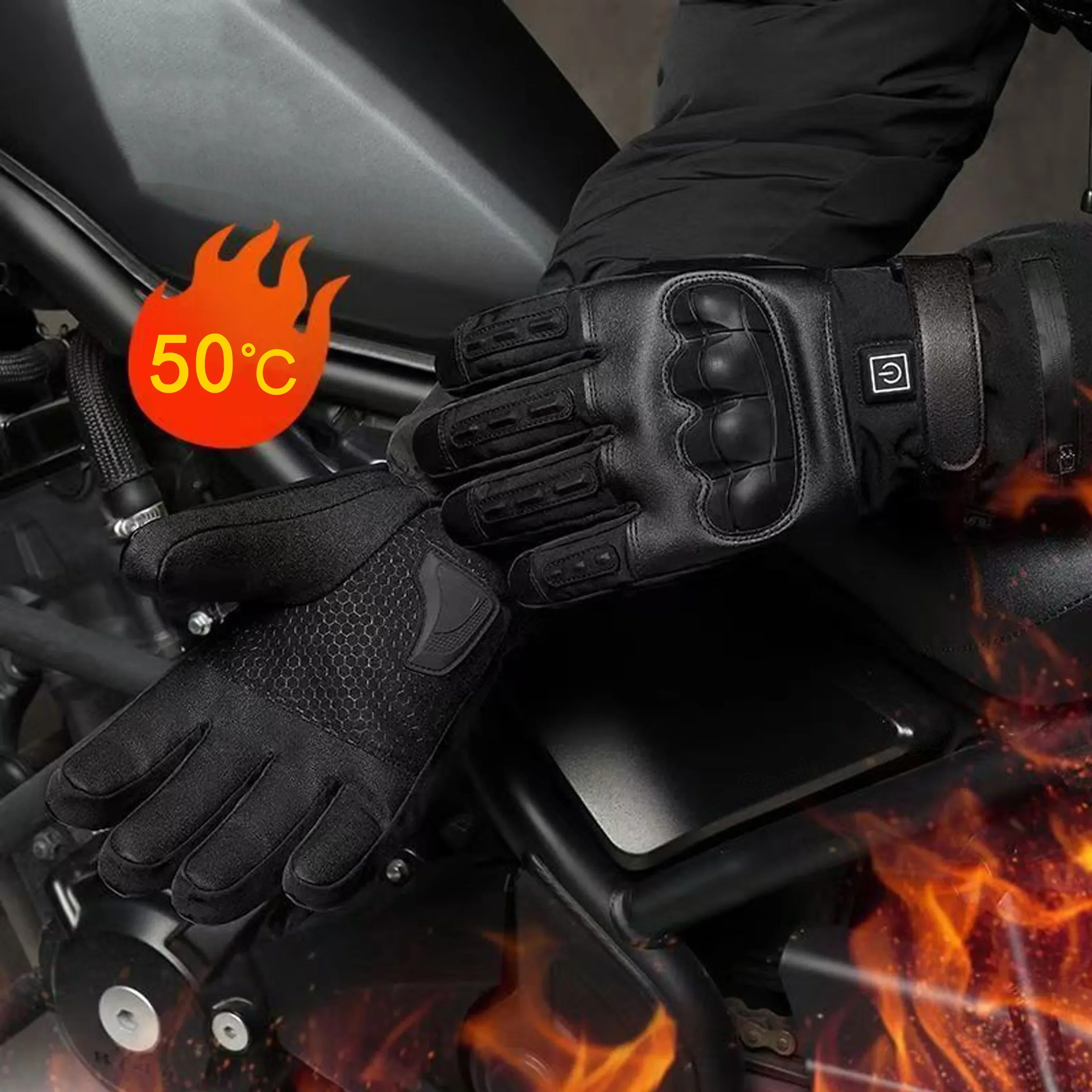 Heated Gloves Hand Warmer Elec - Heated Gloves Electric recension och pris