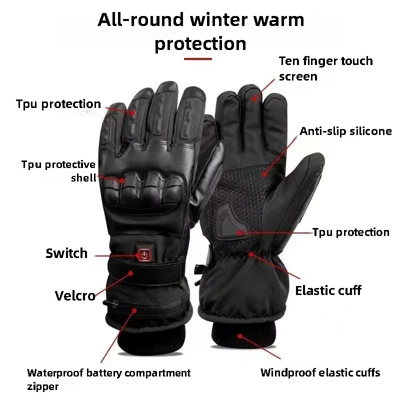 Heated Gloves Hand Warmer Elec - Heated Gloves Electric recension och pris